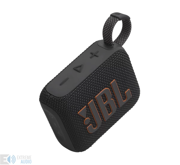 JBL GO 4  hordozható bluetooth hangszóró, fekete