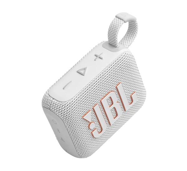 JBL GO 4  hordozható bluetooth hangszóró, fehér