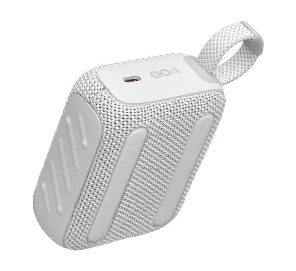 JBL GO 4  hordozható bluetooth hangszóró, fehér