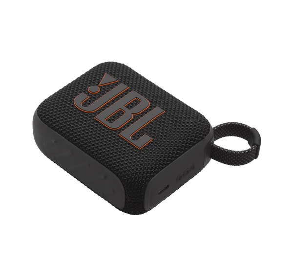 JBL GO 4  hordozható bluetooth hangszóró, fekete