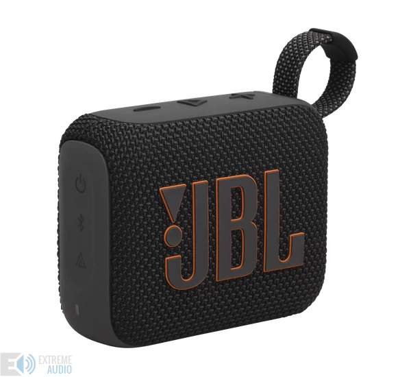 JBL GO 4  hordozható bluetooth hangszóró, fekete