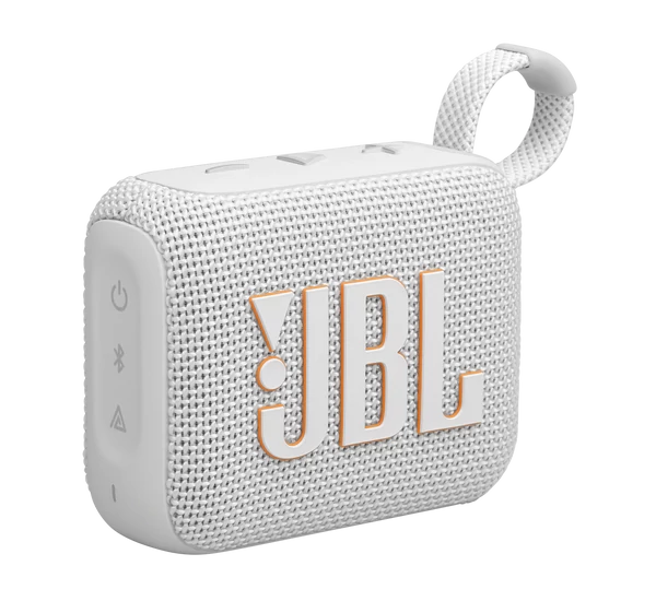 JBL GO 4  hordozható bluetooth hangszóró, fehér