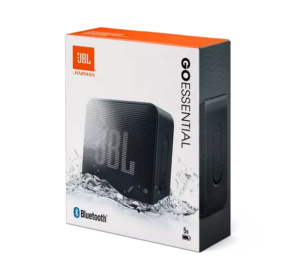 JBL GO Essential hordozható bluetooth hangszóró, fekete