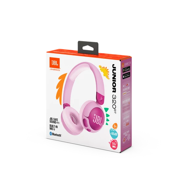 JBL Junior 320BT bluetooth-os fejhallgató, lila
