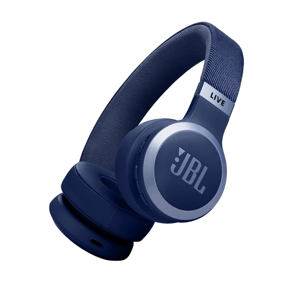JBL Live 670NC Bluetooth fejhallgató, kék