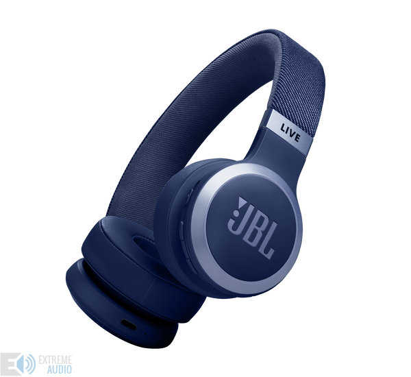 JBL Live 670NC Bluetooth fejhallgató, kék