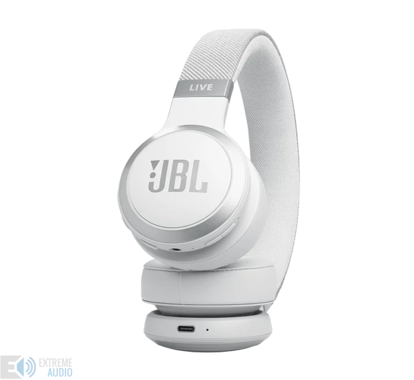 JBL Live 670NC Bluetooth fejhallgató, fehér