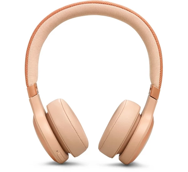 JBL Live 670NC Bluetooth fejhallgató, homok