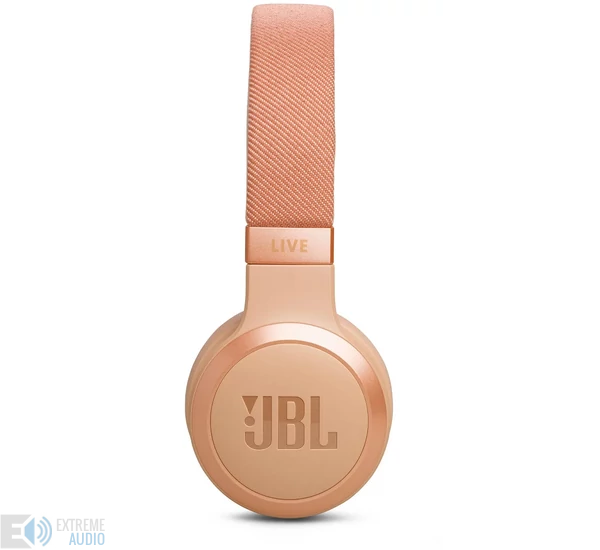 JBL Live 670NC Bluetooth fejhallgató, homok