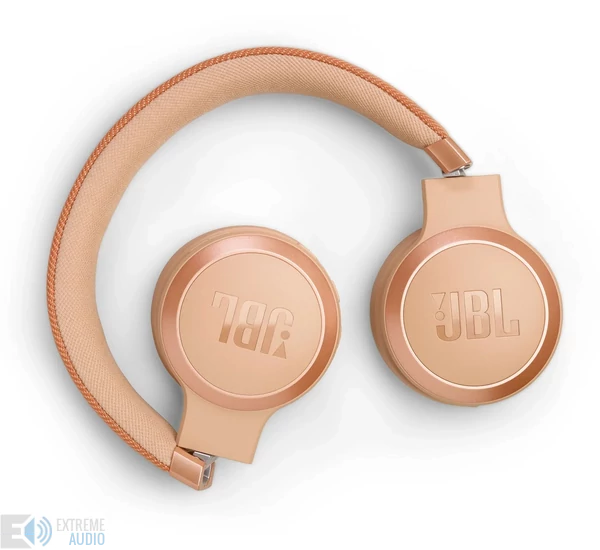 JBL Live 670NC Bluetooth fejhallgató, homok