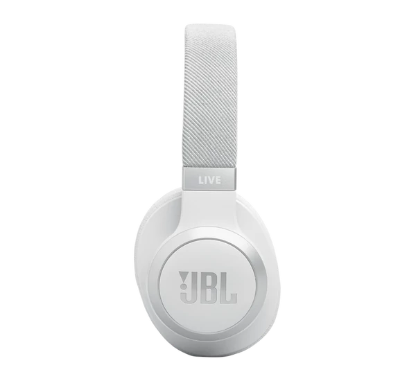 JBL Live 770NC Bluetooth fejhallgató, fehér