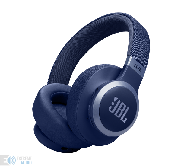 JBL Live 770NC Bluetooth fejhallgató, kék