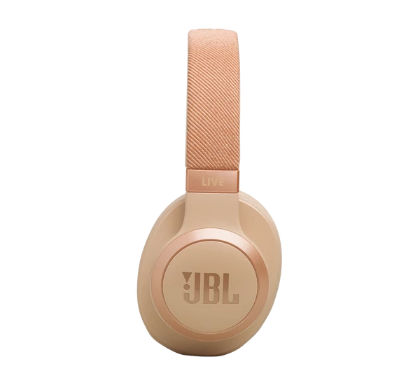 JBL Live 770NC Bluetooth fejhallgató, bézs