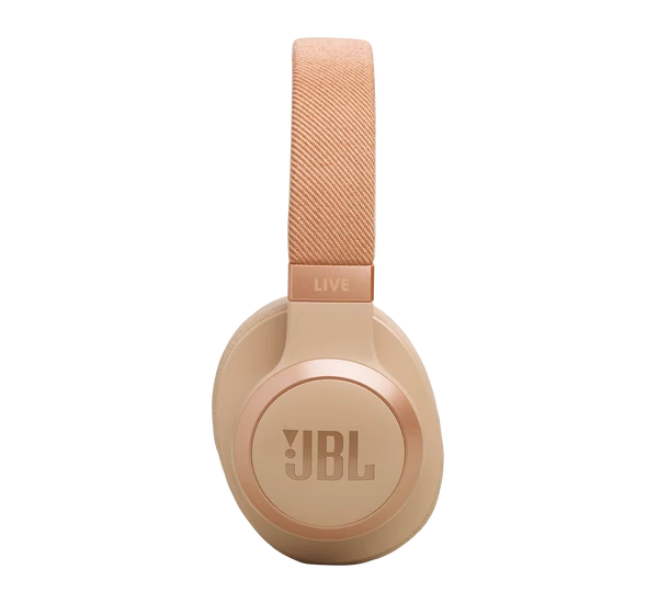JBL Live 770NC Bluetooth fejhallgató, bézs