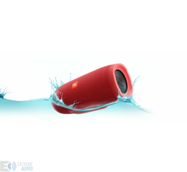 JBL Charge 3 vízálló, Bluetooth hangszóró piros