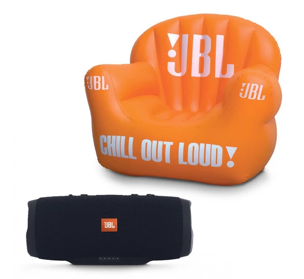 JBL Charge 3 vízálló, Bluetooth hangszóró + Ajándék vizifotel!