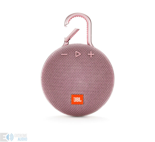 JBL Clip 3 vízálló Bluetooth hangszóró (Dusty Pink) pink