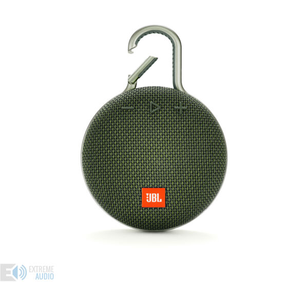 JBL Clip 3 vízálló Bluetooth hangszóró (Forest Green) zöld