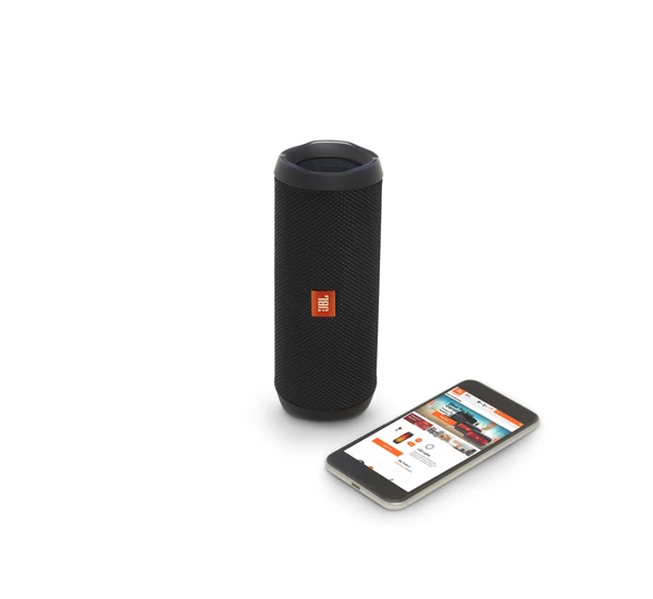JBL Flip 4 vízálló bluetooth hangszóró, fekete
