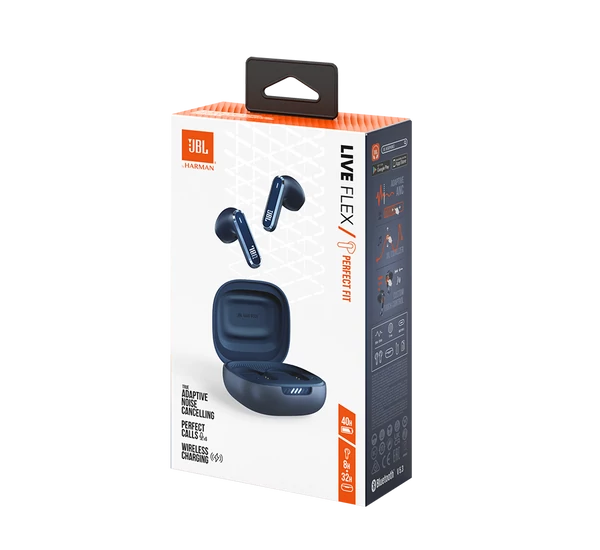 JBL Live Flex True Wireless fülhallgató, kék