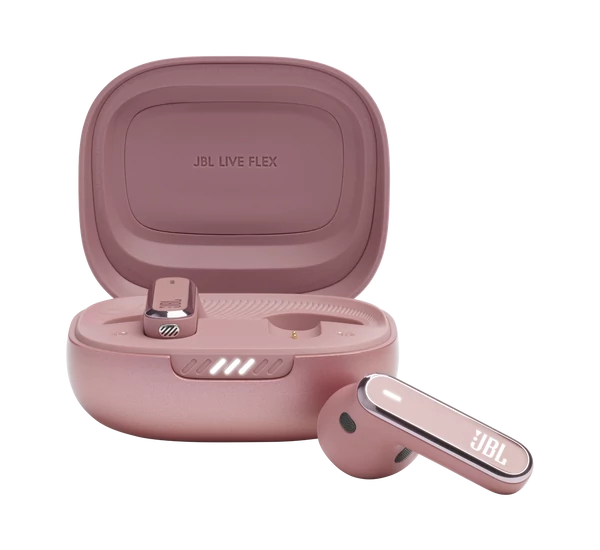 JBL Live Flex True Wireless fülhallgató, rózsaszín