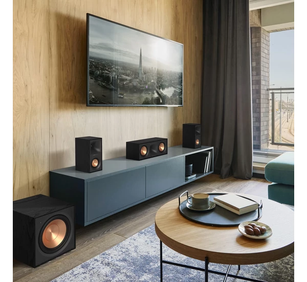 Klipsch R-40M polcsugárzó pár, fekete