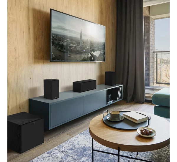 Klipsch R-40M polcsugárzó pár, fekete