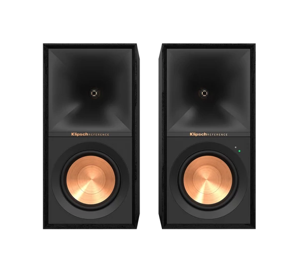 Klipsch R-40PM aktív polcsugárzó pár, fekete