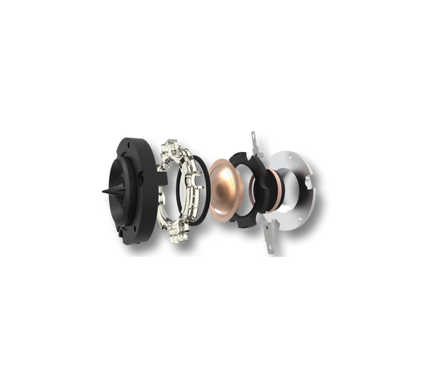 Klipsch R-50PM aktív polcsugárzó pár, fekete