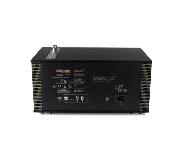 Klipsch The Three II Bluetooth hangszóró, matt fekete