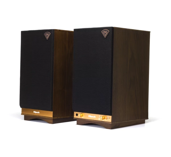 Klipsch The Sixes, aktív hangszóró pár, dió