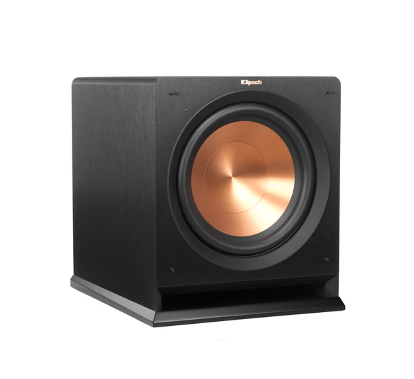 Klipsch R-112SW mélysugárzó, fekete