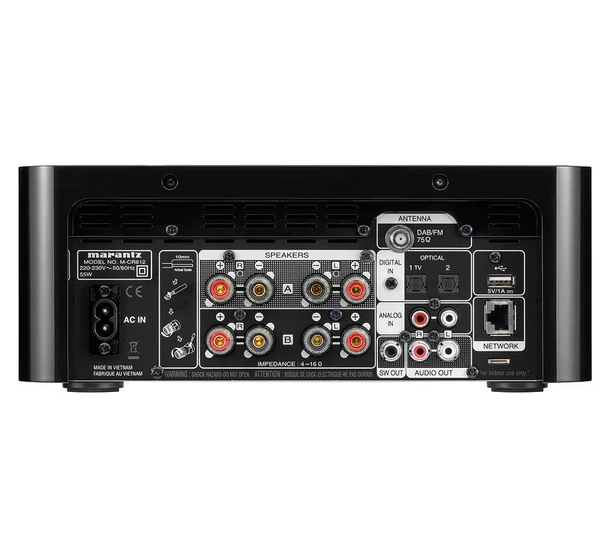 Marantz Melody X M-CR612 sztereó Hi-Fi elektronika, fekete