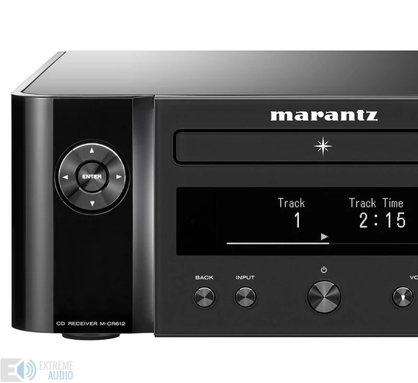 Marantz Melody X M-CR612 sztereó Hi-Fi elektronika, fekete