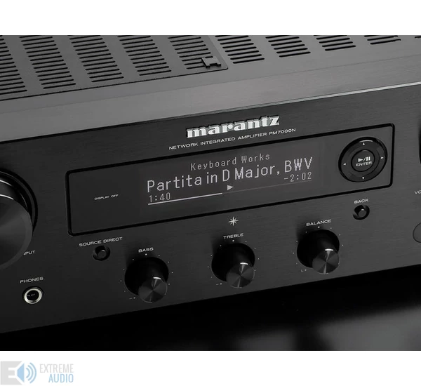 Marantz PM7000N integrált sztereó erősítő, fekete