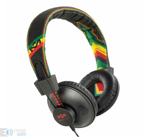 Marley (EM-JH011-RA) Positive Vibration RASTA fejhallgató