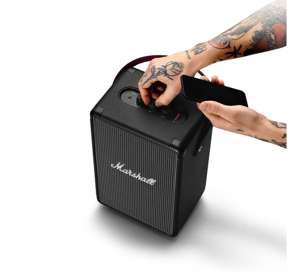 MARSHALL Tufton Hordozható Bluetooth hangszóró, Fekete