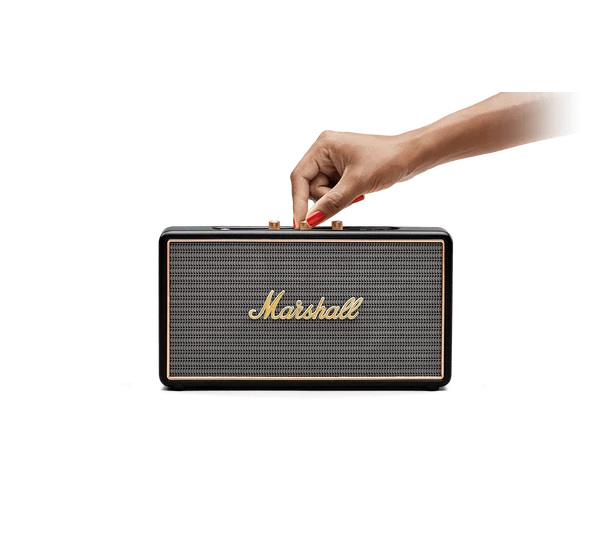 MARSHALL Stockwell Hordozható Bluetooth hangszóró Fekete
