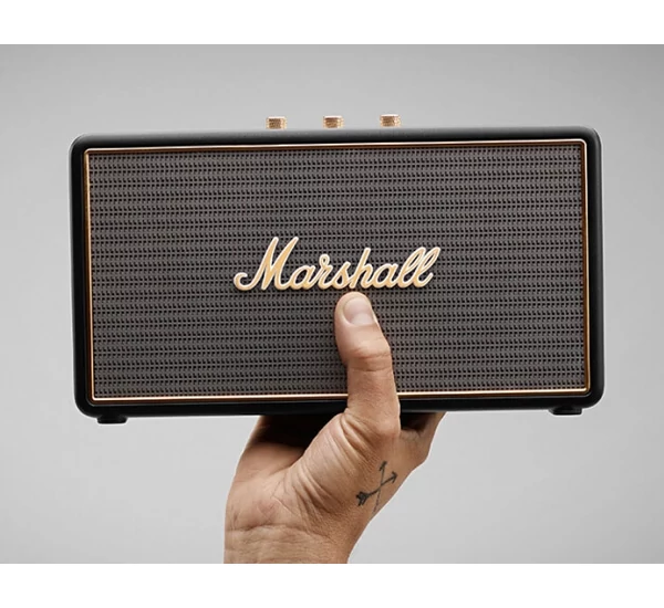 MARSHALL Stockwell Hordozható Bluetooth hangszóró Fekete