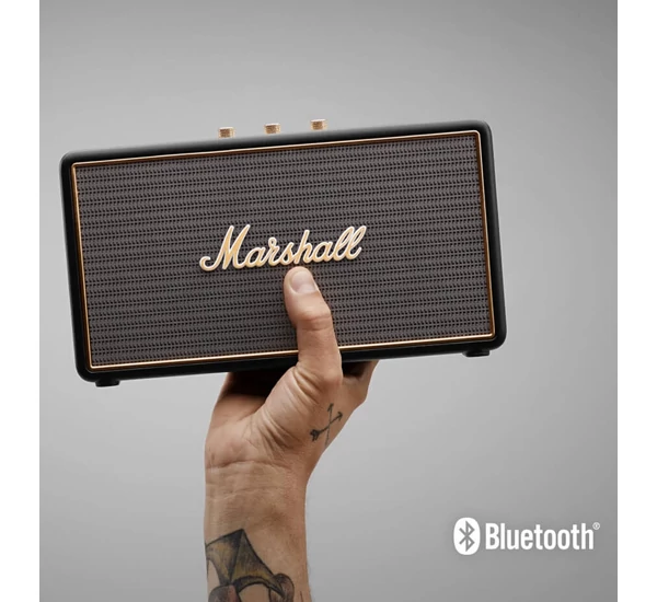 MARSHALL Stockwell Hordozható Bluetooth hangszóró Fekete
