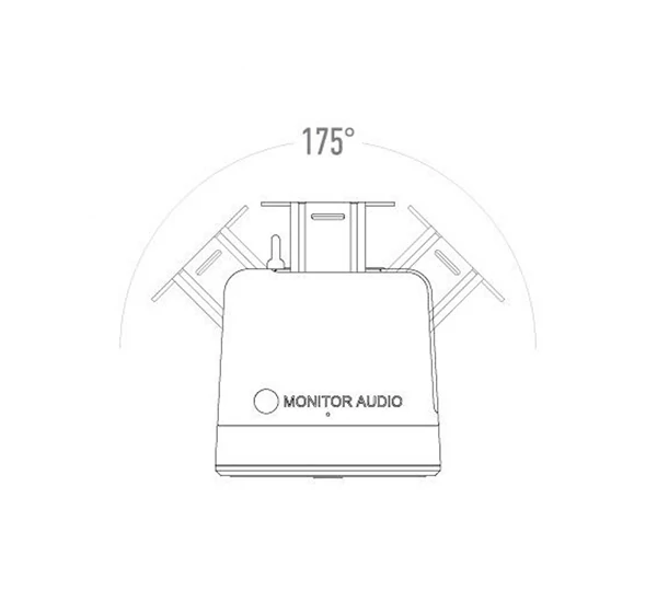 Monitor Audio Climate CL50 kültéri hangsugárzó, fekete