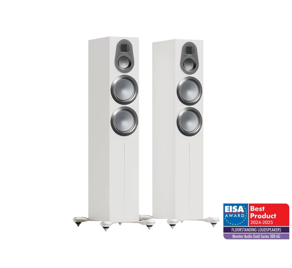 MONITOR AUDIO GOLD 300 6G frontsugárzó, szatén fehér