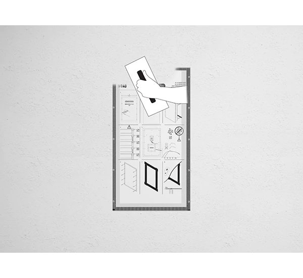 Monitor Audio Invisible IV140 falba építhető hangsugárzó