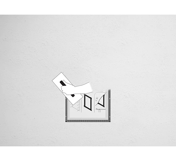 Monitor Audio Invisible IV140 falba építhető hangsugárzó