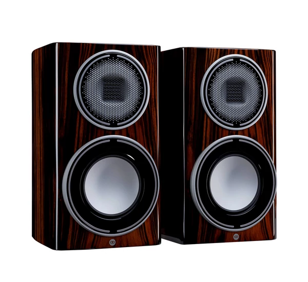 MONITOR AUDIO PLATINUM 100 3G polcsugárzó pár (piano ebony), zongoralakk faerezettel
