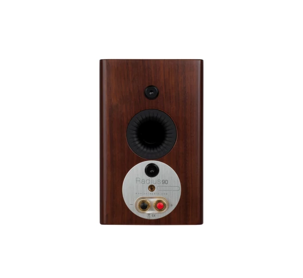 Monitor Audio Radius 90 lifestyle polcsugárzó, zongoralakk dió