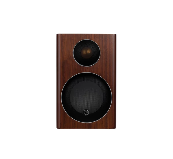 Monitor Audio Radius 90 lifestyle polcsugárzó, zongoralakk dió