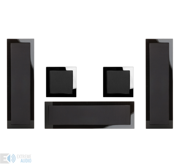Monitor Audio SoundFrame On-Wall 5.0 hangsugárzó szett, lakk fekete