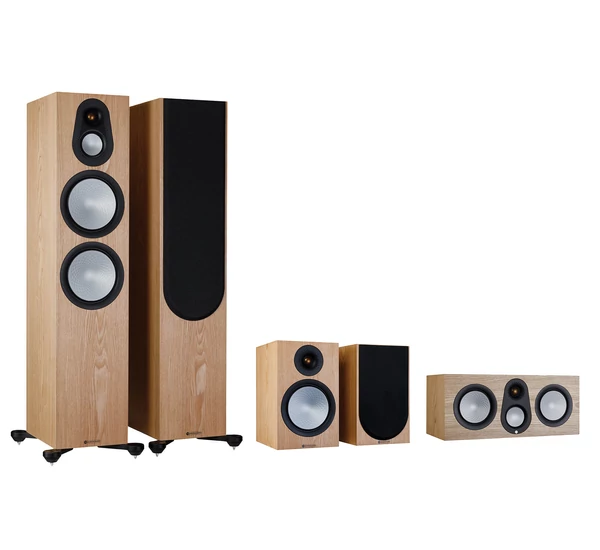 Onkyo TX-NR7100 + Monitor Audio Silver 500 7G 5.0 házimozi szett