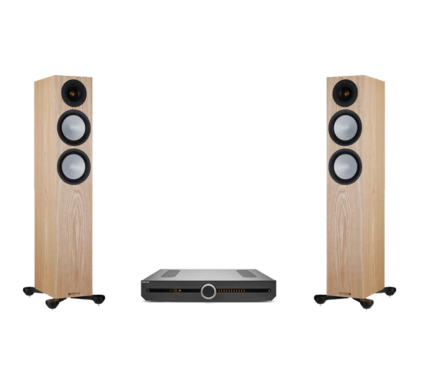 Roksan Attessa streaming, hálózati erősítő + Monitor Audio Silver 200 7G sztereó szett